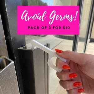 3 PACK Hygienic Door Opener / Touch Free Door Open